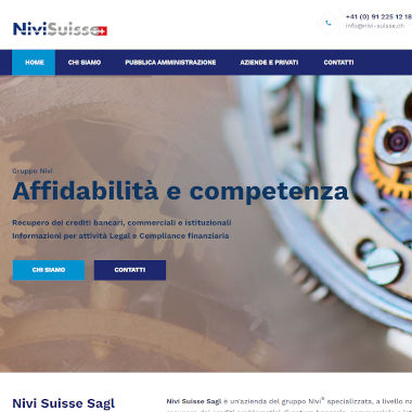 Nivi Suisse: la nuova società del gruppo Nivi