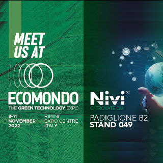 Nivi alla 25° edizione di ECOMONDO – The Green Technology Expo